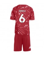 Liverpool Milos Kerkez #6 Domácí dres pro děti 2026-27 Krátký Rukáv (+ trenýrky)